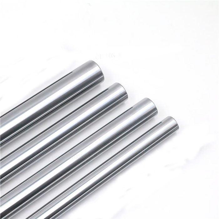 Round Linear Shafting: 4" Dia, Stainless Steel