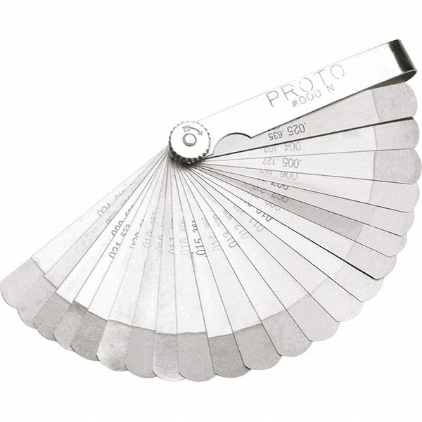 22pc 3-5/16 inch Feeler Gauge Set