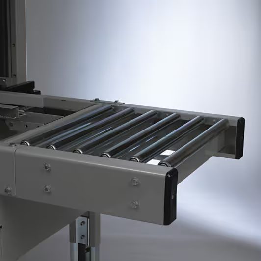 Conveyor Extension Attachment with Ball Bearing Rollers