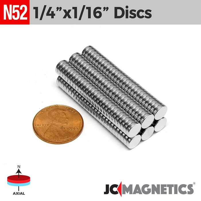 N52 Super Strong Round Disc Magnets