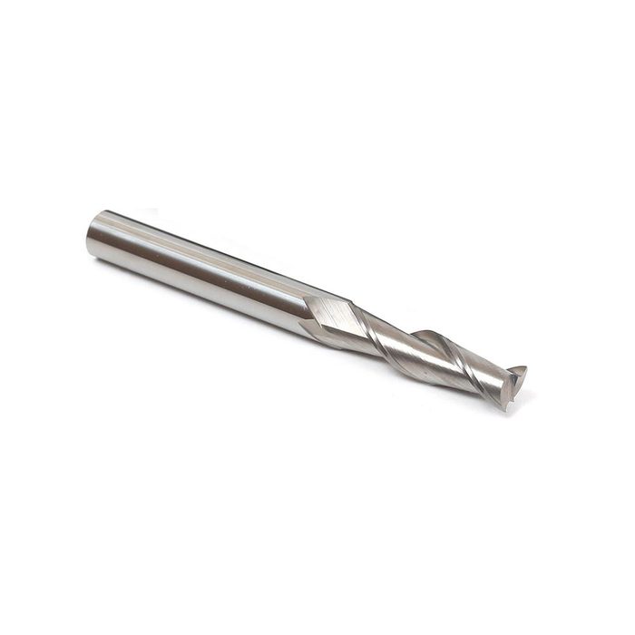 Solid Carbide 2-Flute Upcut Spiral End Mill