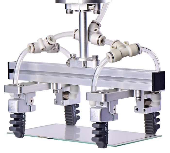 Pneumatic Soft Flexible Two Finger Suction Cub