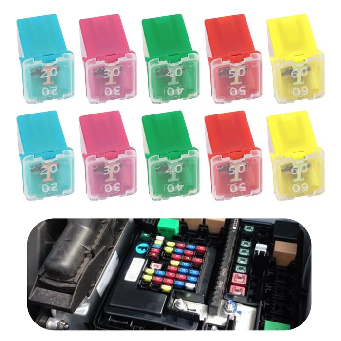 Box Shaped Car Fuses Kit