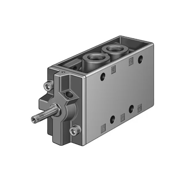 Valve, Double Solenoid, 5 Port, 2 Position, 24VDC