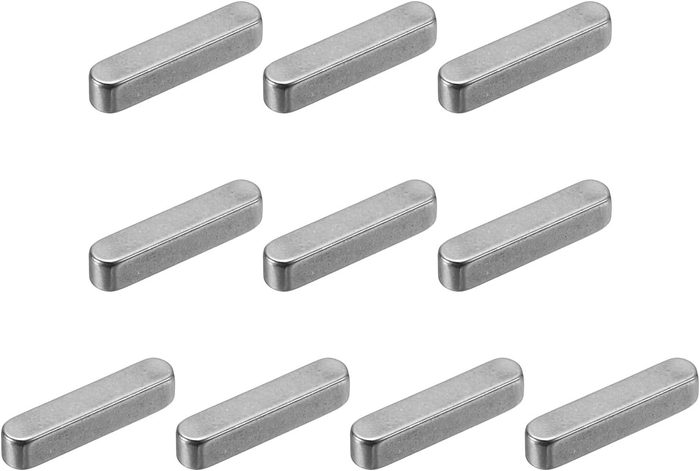 Stainless Steel Parallel Drive Key Stock Round Ended
