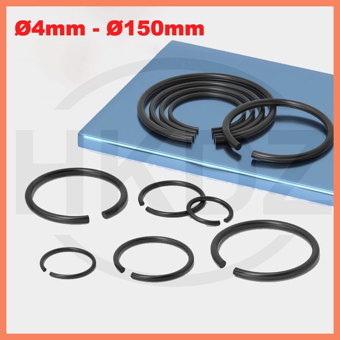 Retaining Snap Rings For Shafts DIN 7993