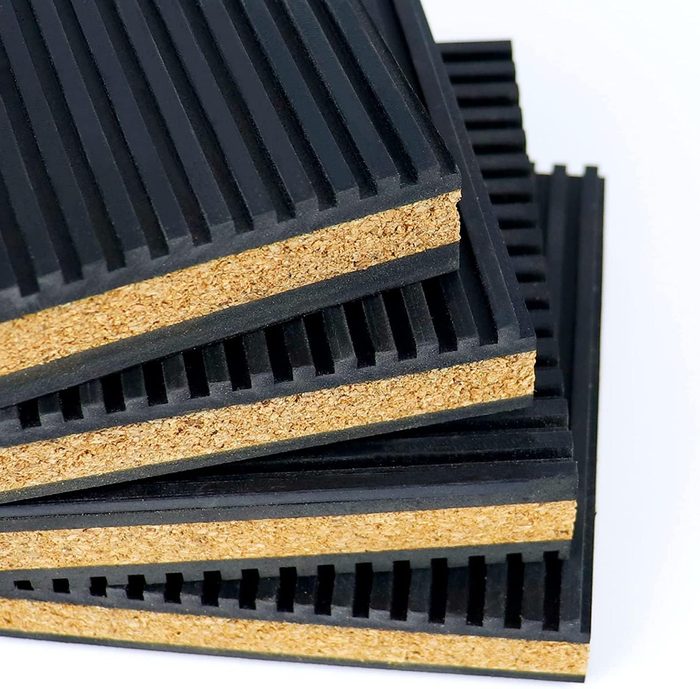 Neoprene and Cork Vibration Isolation Pad