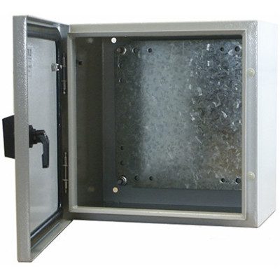 IP65 Wall Box Steel Grey 500x400x200mm