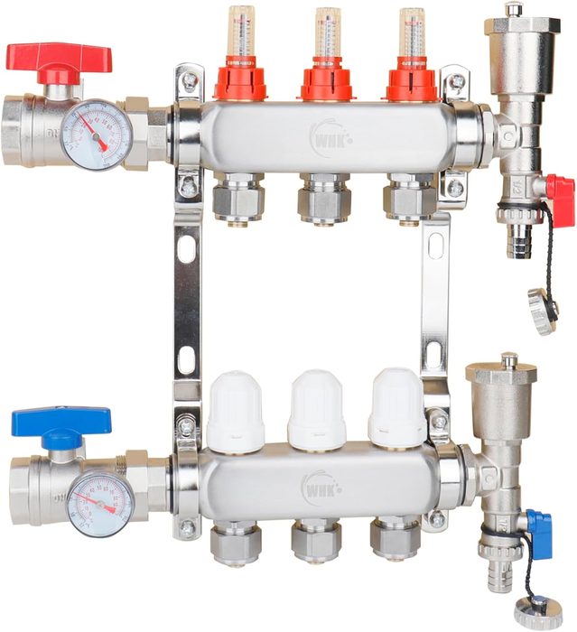 Stainless Steel Floor Heating Manifold