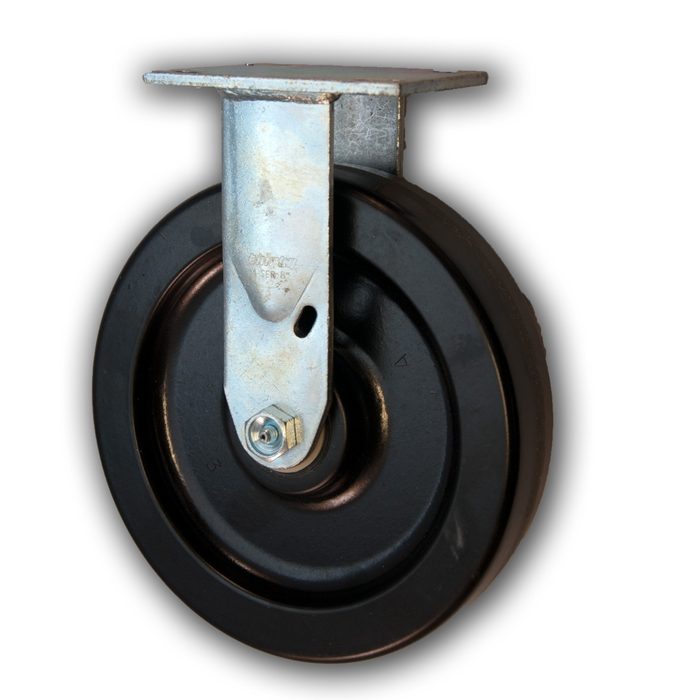 8" x 2" Phenolic Bolt-On Casters