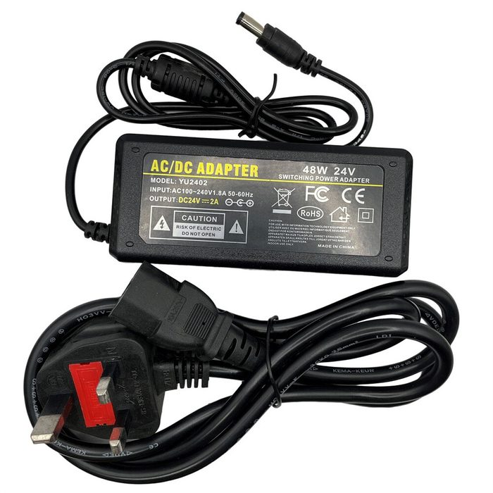 24V 2A 48W LED Power Supply Adapter