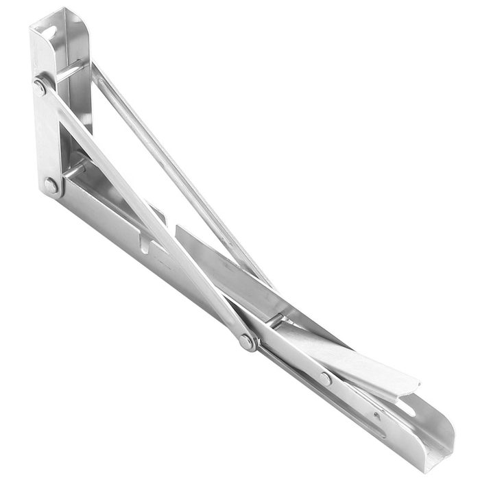 Folding Table Partition Right Angle Bracket with Billy Stainless Steel Triangular Storage