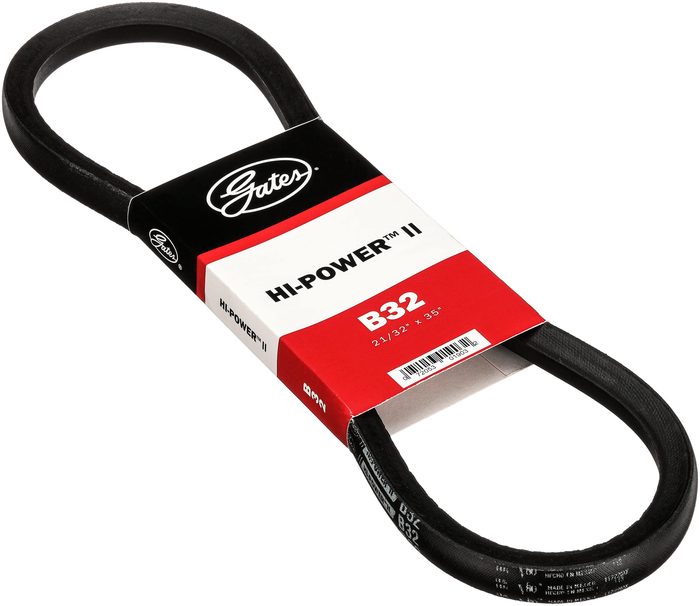 Wrapped V-Belt B32, 35" Outer Length