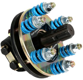 80 HP Slip Clutch, 1 3/8" 6 Spline Female And 1 3/8" 6 Spline Male
