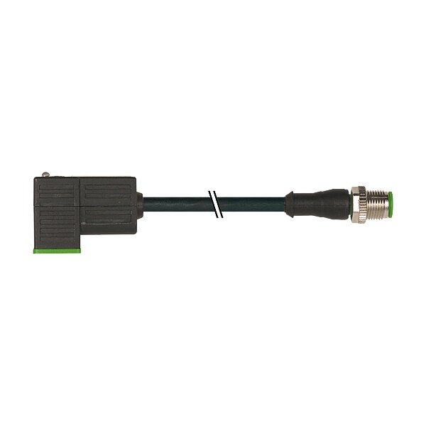M8 male 0 Degree / M8 male 0 Degree Shielded Cable