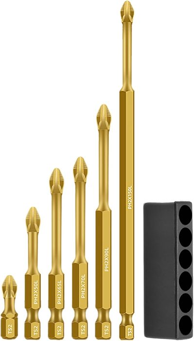 Magnetic Non-Slip Drill Bit Set