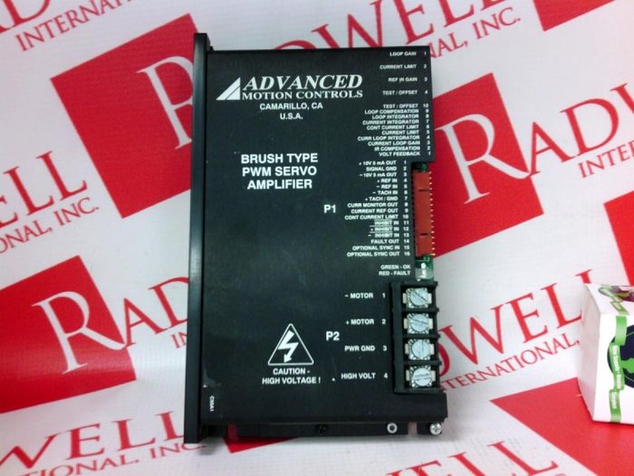 Brush Type PWM Servo Amplifier 50A8T