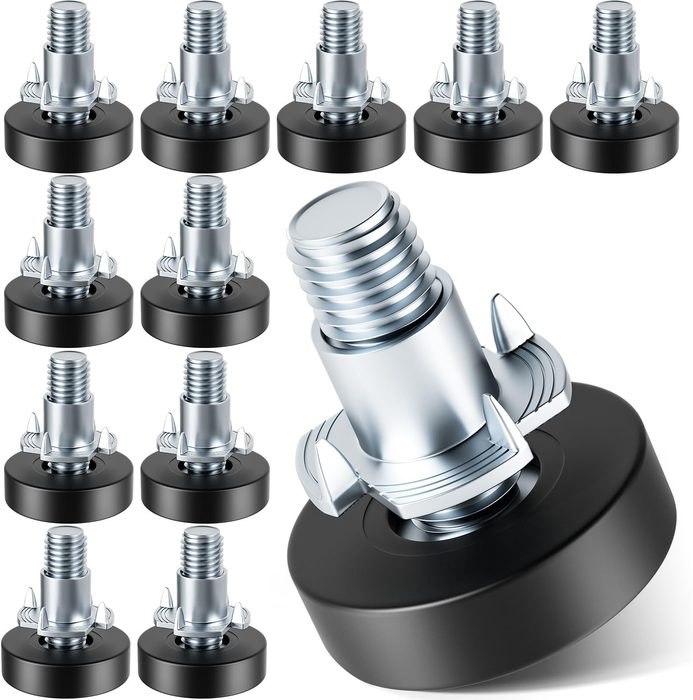 Easy Adjust Threaded Leveling Furniture Glide