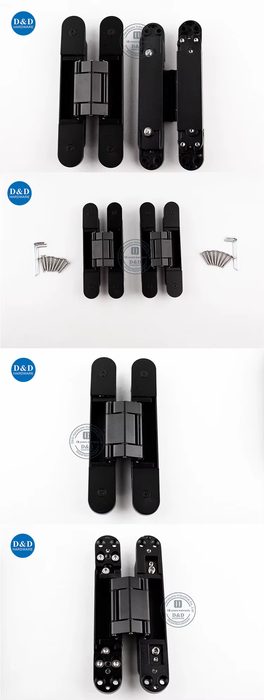 UL Fire Resistance Zinc Alloy 3D Adjustable Concealed Hinge