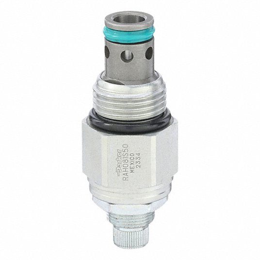 Steel, Block-Mounted, Cartridge Valve