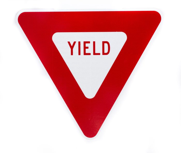 Traffic & Parking Sign, Yield