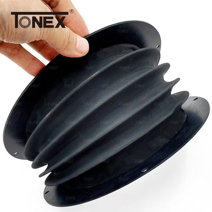 Round Type Protective Folding Bellows Way Cover