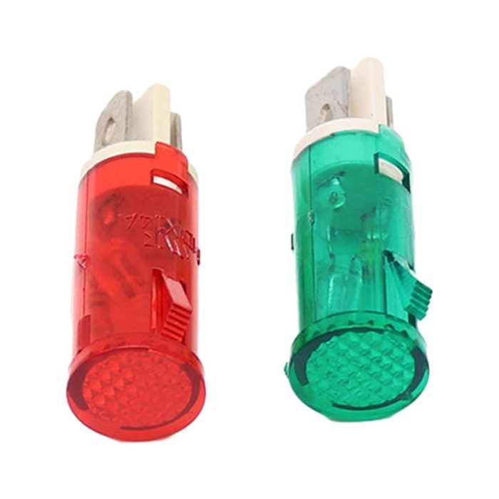 12mm Red 120V LED Indicator Light