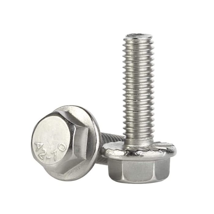 Flanged Hex Head Bolts, M5