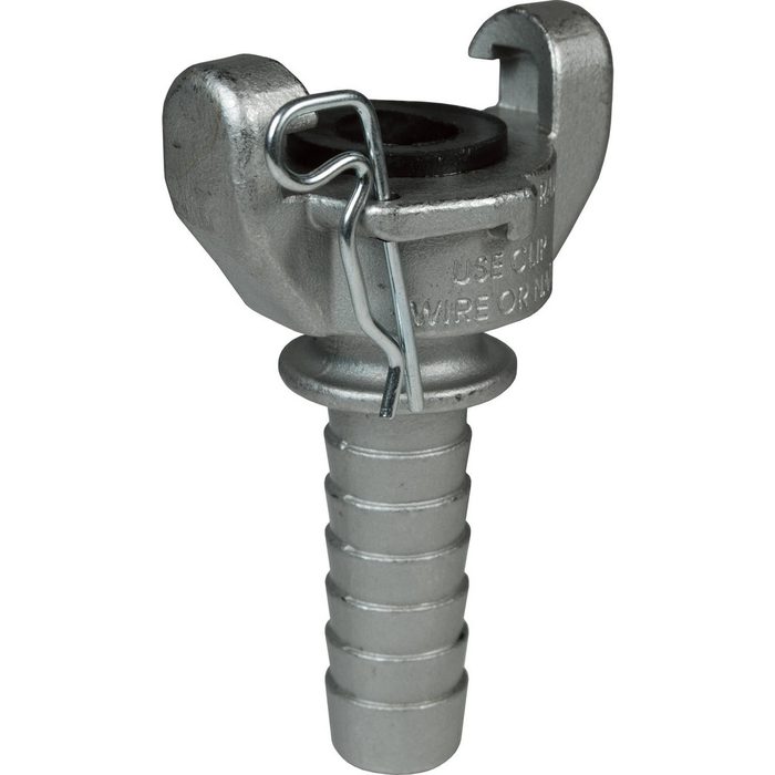 Universal Hose Coupling with Safety Clip