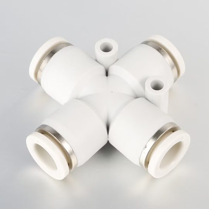 Composite Push to Connect Union Male Cross Fitting
