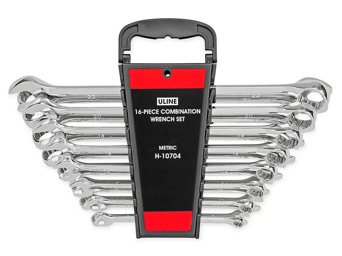 Ratcheting Combination Wrench Set Metric