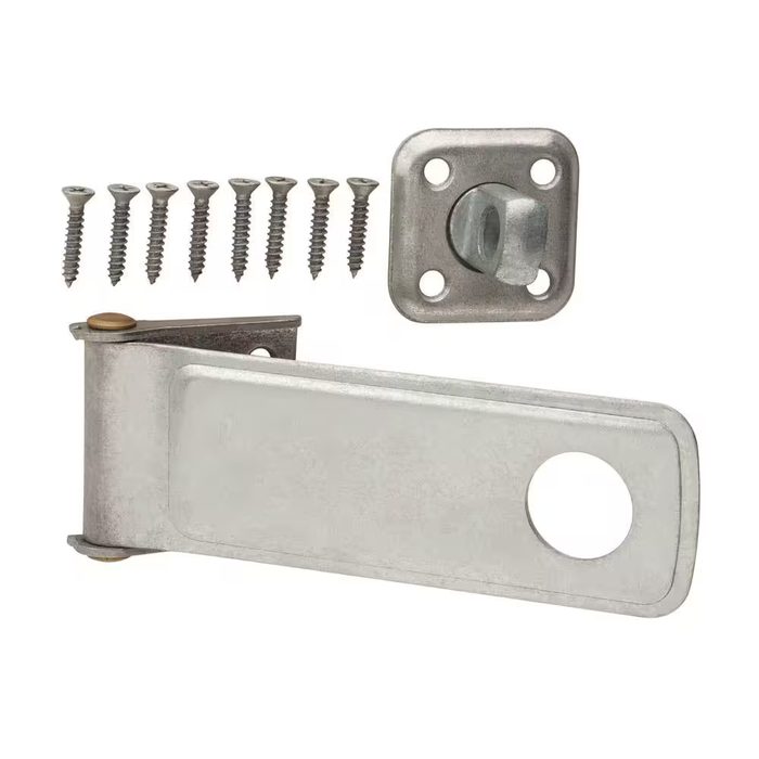 Rotating Post Safety Hasp