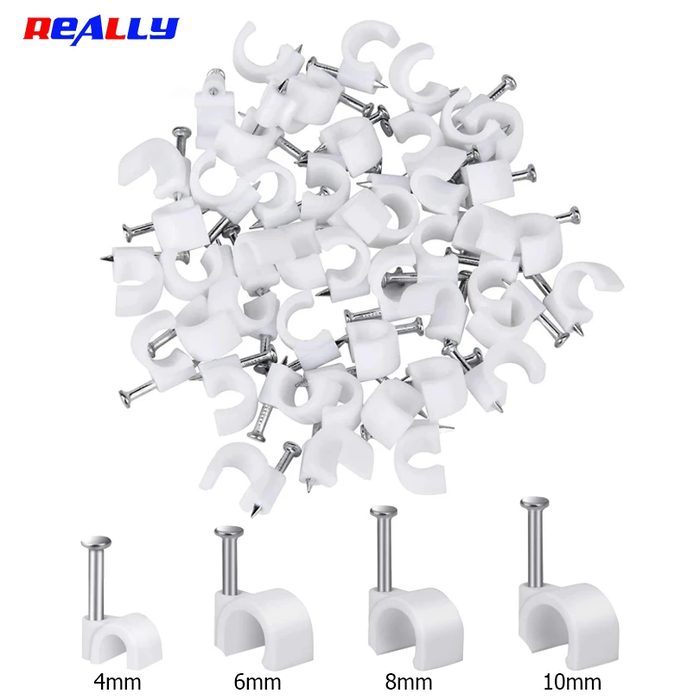 Round Cable Wire Clips