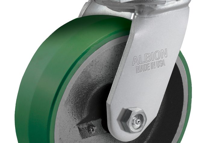 Swivel Total Lock Plate Caster